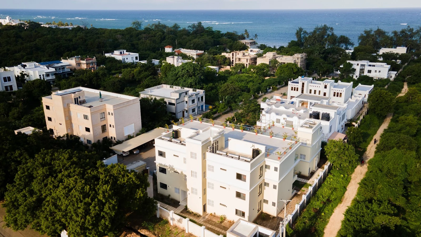 1 & 2-Bedroom Beachfront Apartments for Sale in Diani