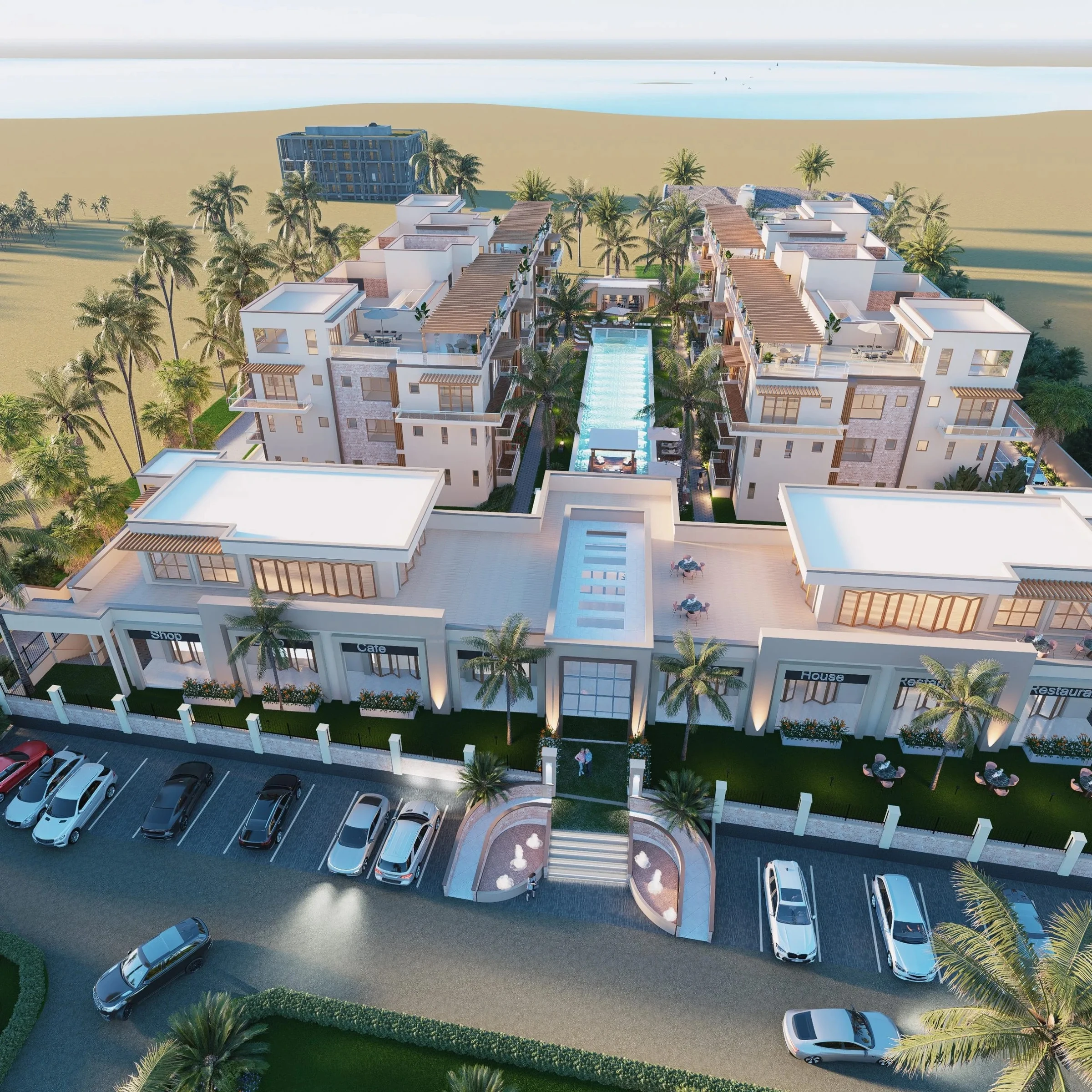 Contemporary Studio, 1 & 2-Bedroom Coastal Apartments for Sale in Diani
