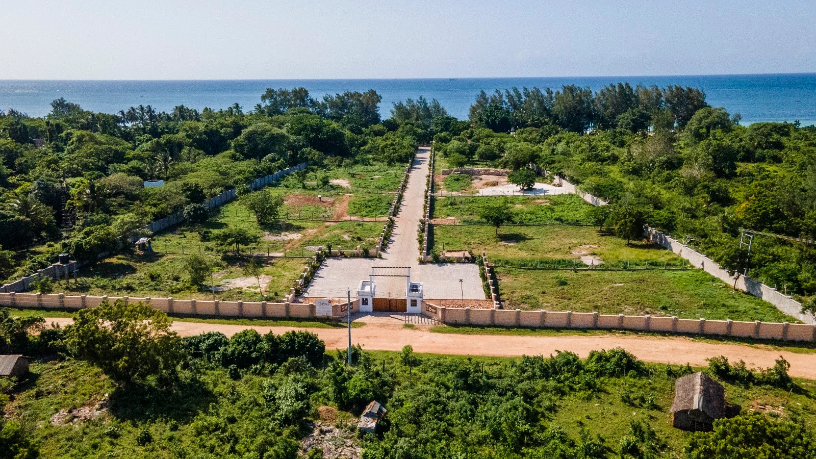 Exclusive Beachfront Serviced Plots Available for Purchase